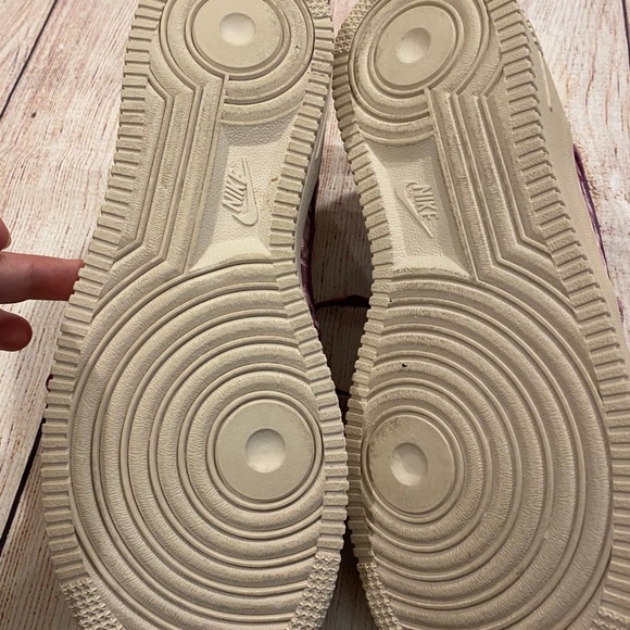 crushed velvet nike air force 1